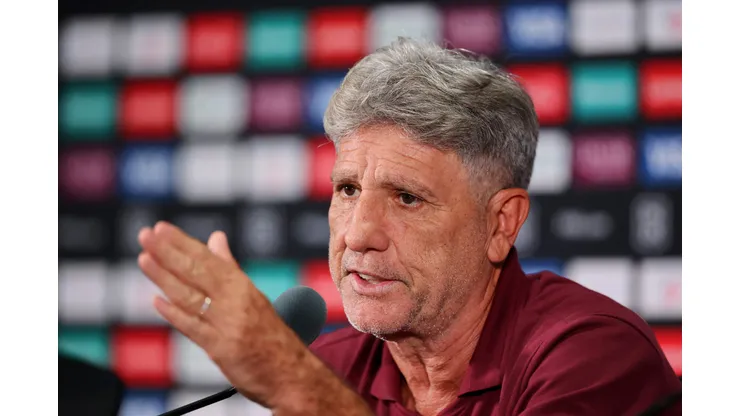 Renato Gaúcho durante entrevista coletiva no Mundial de Clubes de 2025.