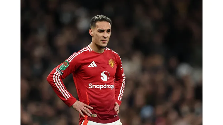 Antony, jogador do Manchester United