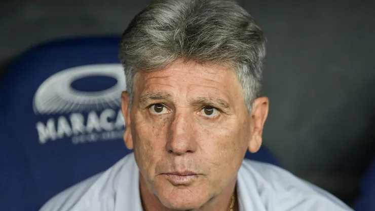 Renato Gaucho tecnico do Fluminense durante partida contra o Aparecidense no estadio Maracana pelo campeonato [COMPETICAO].