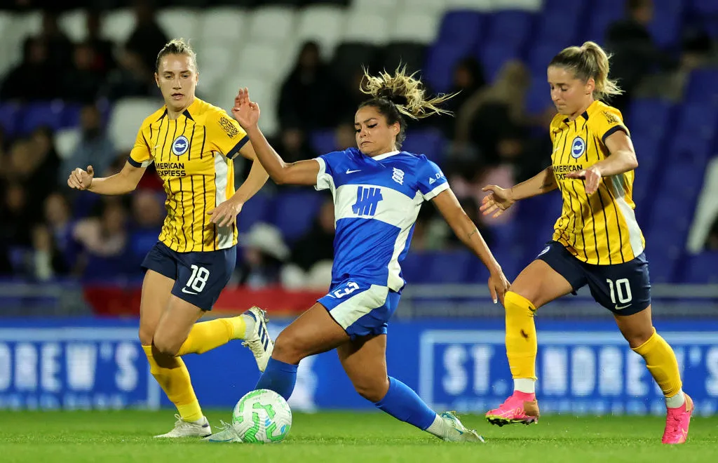 Ivana Fuso atuando pelo Birmingham  (Photo by David Rogers/Getty Images)