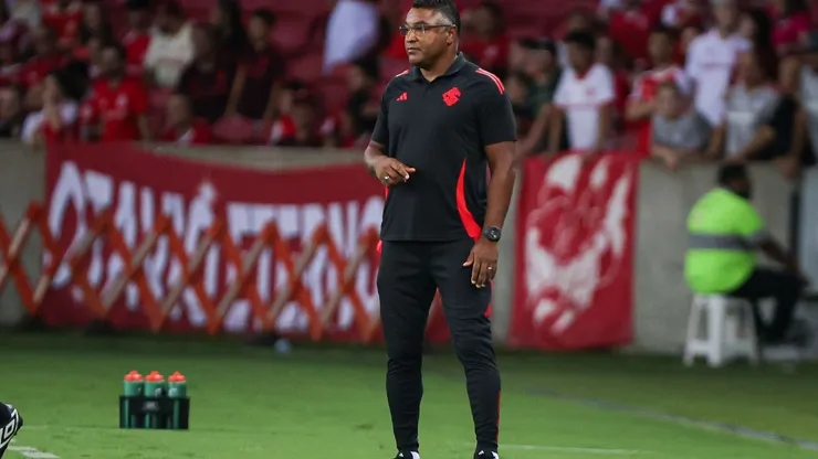 Roger Machado, técnico do Internacional .Maxi Franzoi/AGIF