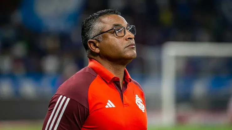 Roger Machado, técnico do Internacional. Fernando Moreno/AGIF