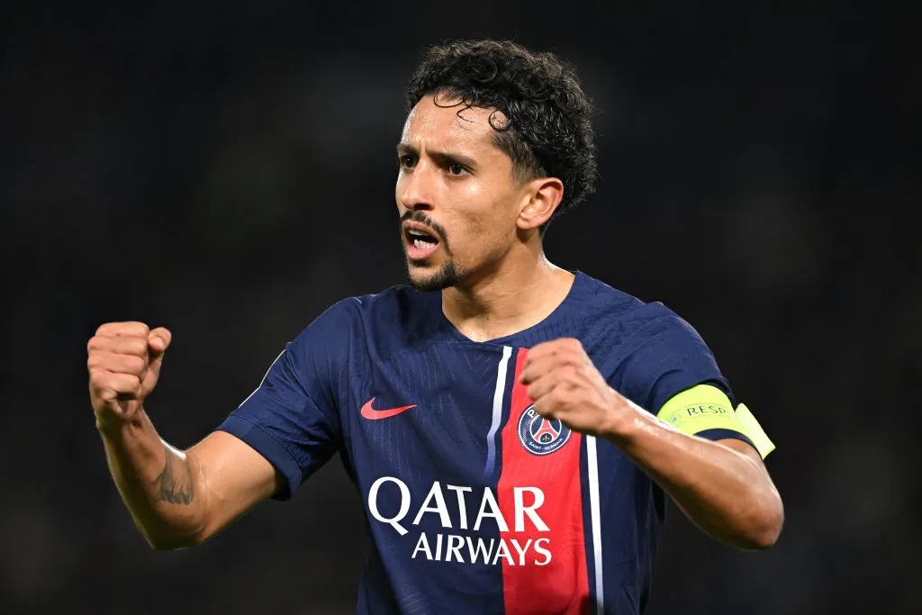 Marquinhos, zagueiro do PSG. (Photo by David Ramos/Getty Images)