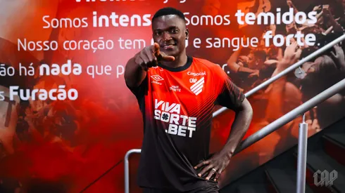 Viveros, reforço do Athletico. Foto: Duda Matoso/athletico.com.br