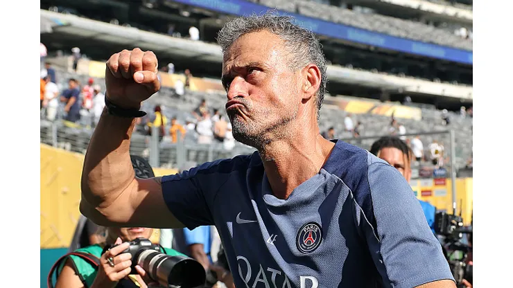 Luis Enrique, técnico do PSG