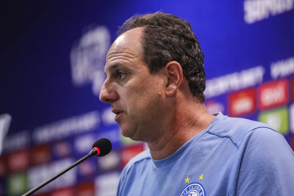 Rogério Ceni, técnico do Bahia, em coletiva (Imagem: Divulgação/EC Bahia)