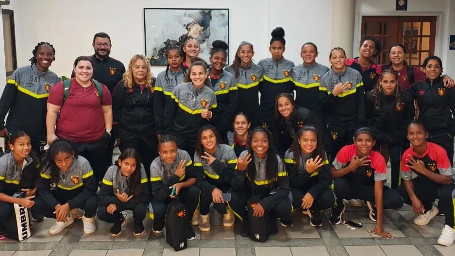 Elenco do Sport sub-20 (Reprodução/Sport)