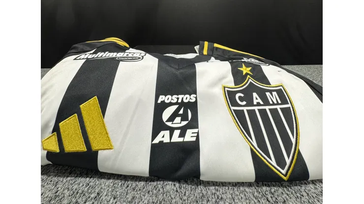 Camisa do Atlético-MG com novo patrocinador