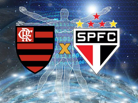 Flamengo x São Paulo ganha previsão da inteligência artificial