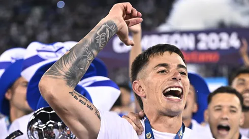 Valentín Gómez comemorando título do Campeonato Argentino de 2024. Foto: Rodrigo Valle