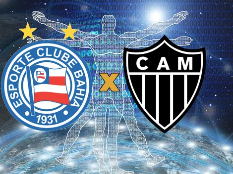 Inteligência artificial crava placar de Bahia x Atlético-MG pelo Brasileirão