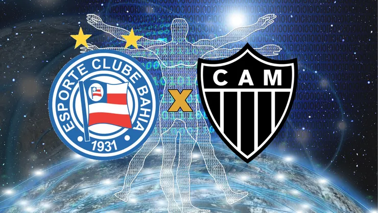 Inteligência artificial crava placar exato de Bahia x Atlético-MG