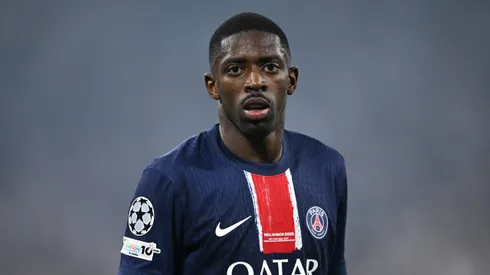 MUNICH, GERMANY – MAY 31: Ousmane Dembele of Paris Saint-Germain during the UEFA Champions League Final 2025 between Paris Saint-Germain and FC Internazionale Milano at the Munich Arena on May 31, 2025 in Munich, Germany. (Photo by Justin Setterfield/Getty Images)