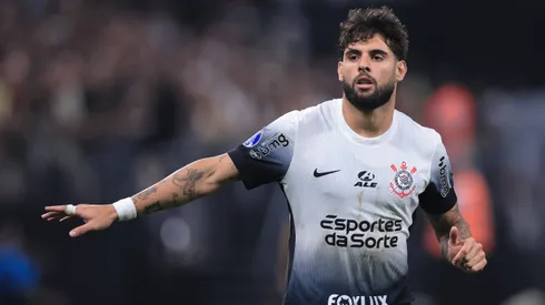 Yuri Alberto em ação pelo Corinthians. Foto: Ettore Chiereguini/AGIF