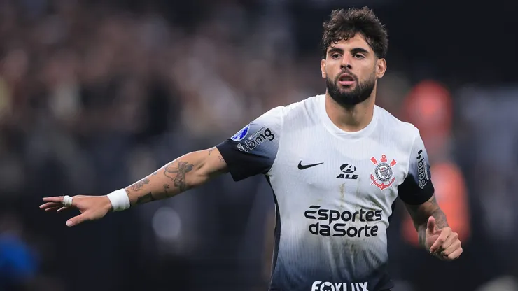 Yuri Alberto em ação pelo Corinthians. Foto: Ettore Chiereguini/AGIF