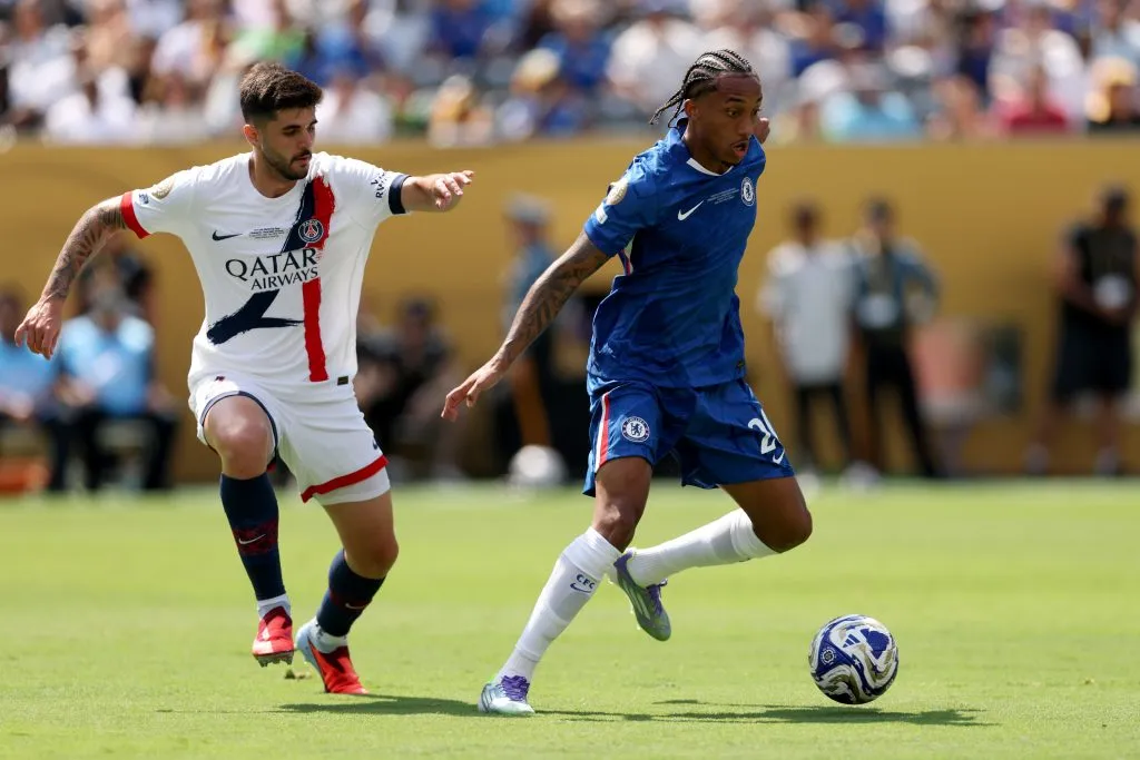 Chelsea x PSG na final do Mundial.(Photo by Luke Hales/Getty Images)