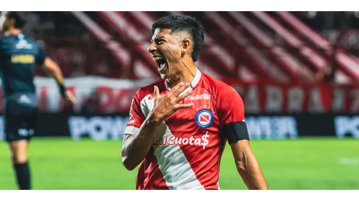 Alan Rodríguez, possível reforço do Internacional. Foto: Divulgação/Argentinos Juniors