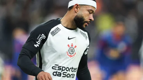 Depay, atacante do Corinthians (3). Foto: Alexandre Schneider/Getty Images