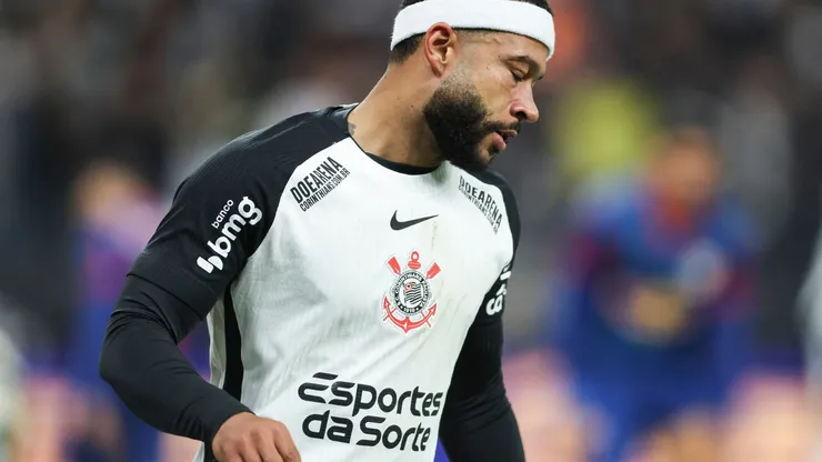 Depay, atacante do Corinthians (3). Foto: Alexandre Schneider/Getty Images