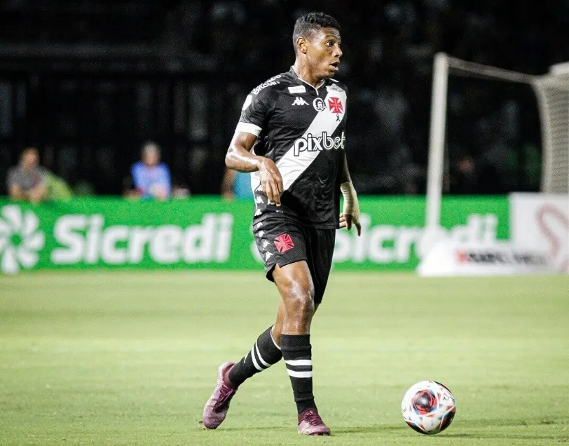 Lyncon em ação pelo Vasco (Foto: Reprodução/Matheus Lima/Vasco da Gama)