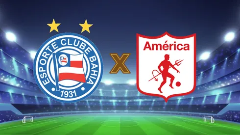 Bahia x América de Cali se enfrentam pela Copa Sul-Americana