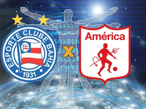 Bahia x América de Cali: inteligência artificial crava resultado da partida