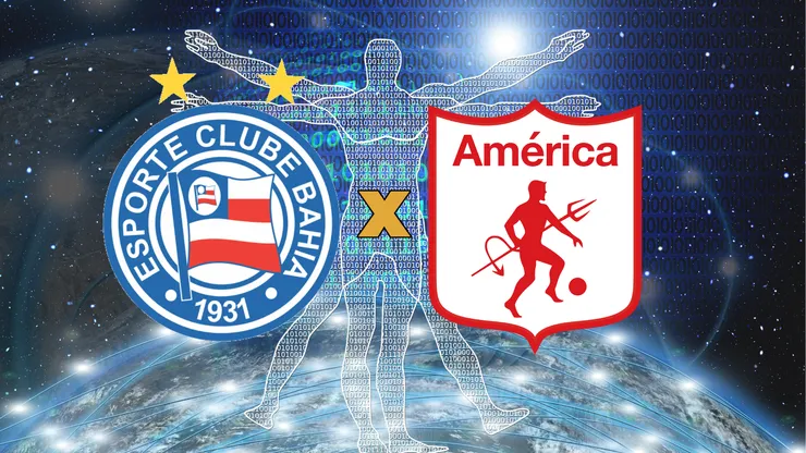 Inteligência artificial crava resultado de Bahia x América de Cali