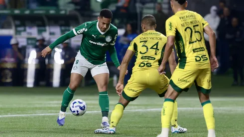 Vitor Roque em Palmeiras x Mirassol. Marcello Zambrana/AGIF