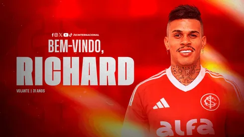 Richard, novo reforço do Internacion