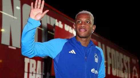 BRISTOL, ENGLAND – JANUARY 26: Danilo of Nottingham Forest arrives at the stadium prior to the Emirates FA Cup Fourth Round match between Bristol City and Nottingham Forest at Ashton Gate on January 26, 2024 in Bristol, England. (Photo by Ryan Hiscott/Getty Images)