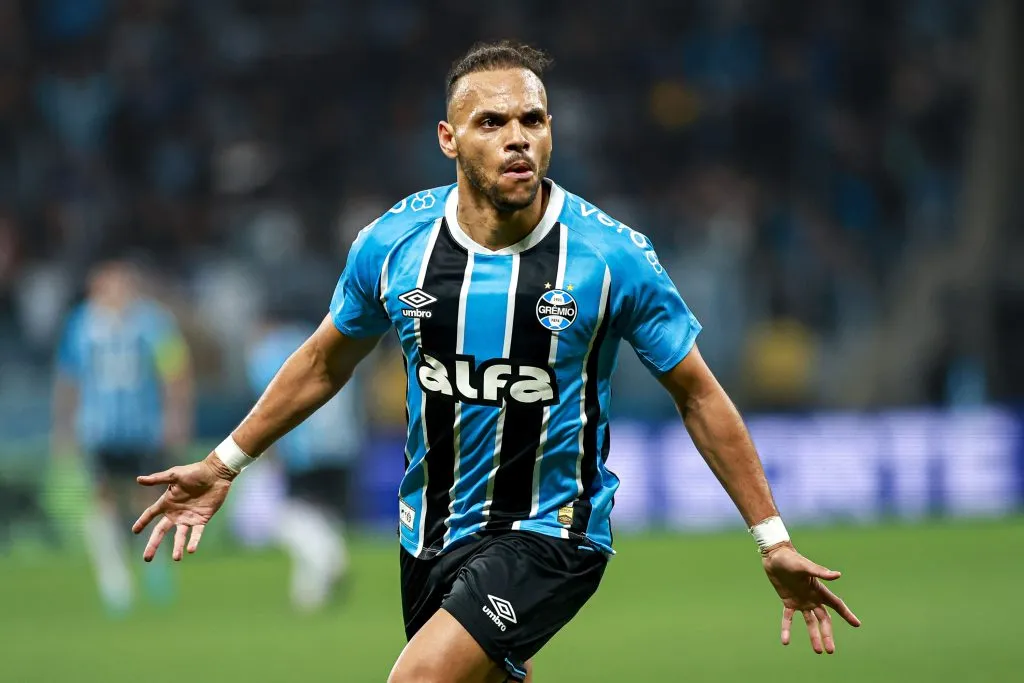Grêmio deve ter o retorno de Martin Braithwaite contra o Vasco. Foto: Maxi Franzoi/AGIF