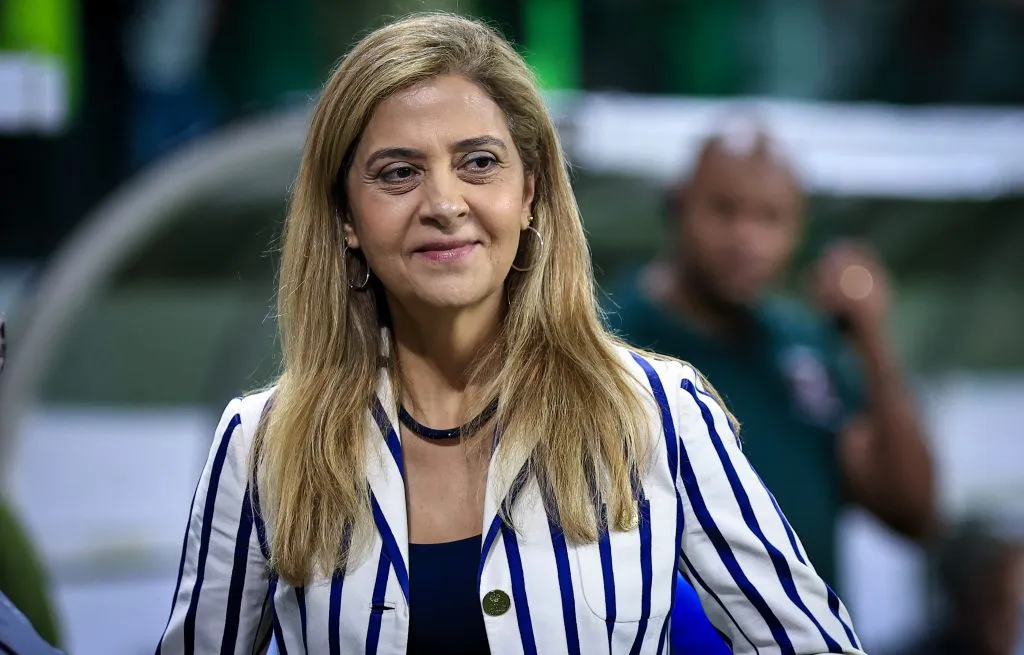 Leila Pereira quer permanência de Abel no Palmeiras – Foto: Fabio Giannelli/AGIF.