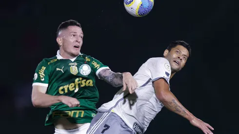 Palmeiras x Atlético-MG pelo Brasileirão 2024. Foto: Alexandre Schneider/Getty Images)