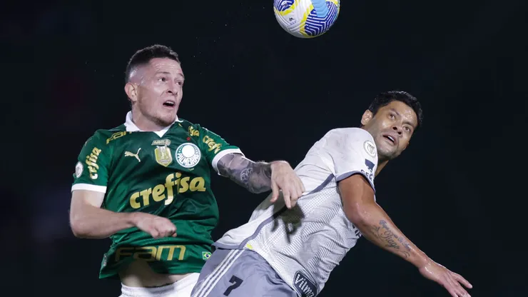 Palmeiras x Atlético-MG pelo Brasileirão 2024. Foto: Alexandre Schneider/Getty Images)