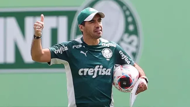Técnico Abel Ferreira. Foto: Cesar Grecco/Palmeiras