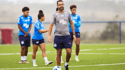 Bahia segue fazendo preparação pesada visando os jogos decisivos do segundo semestre (Reprodução/Letícia Martins/EC Bahia)