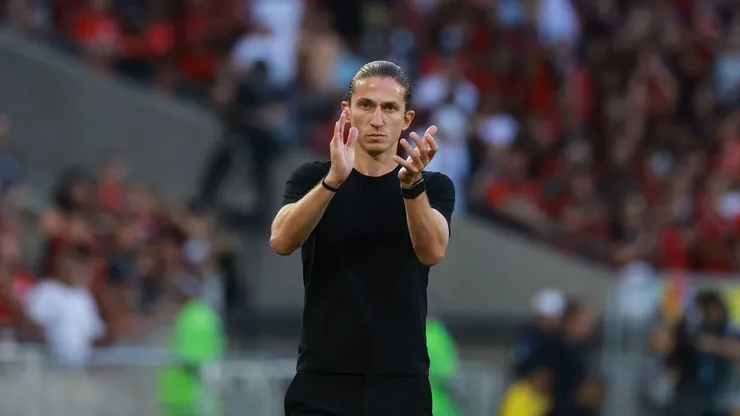 Filipe Luís, técnico do Flamengo. Wagner Meier/Getty Images)