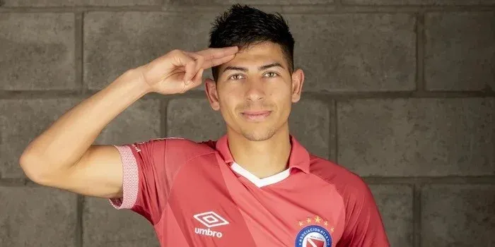 Alan Rodríguez, atualmente no Argentinos Juniors.