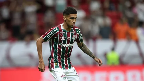 Riquelme Felipe em ação pelo Fluminense