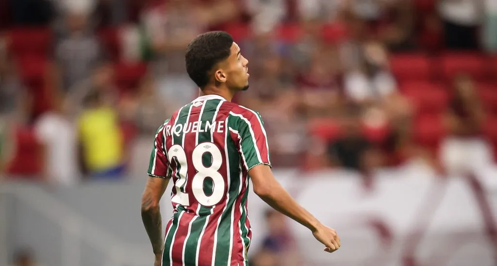 Riquelme Felipe subiu para o time profissional em janeiro deste ano. Foto: Marcelo Gonçalves/Fluminense
