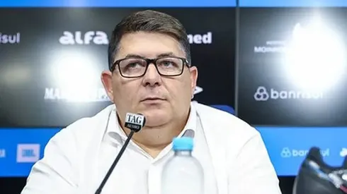Vice-presidente de futebol do Grêmio, Alexandre Rossato. FOTO: LUCAS UEBEL/GRÊMIO