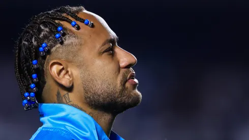 SP - SAO PAULO - 04/08/2025 - BRASILEIRO A 2025, SANTOS X JUVENTUDE - Neymar Jr. jogador do Santos durante partida contra o Juventude no estadio Morumbi pelo campeonato Brasileiro A 2025. Foto: Marcello Zambrana/AGIF