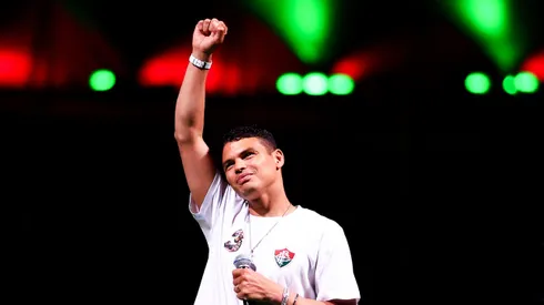 Thiago Silva, capitão do Fluminense. (Photo by Buda Mendes/Getty Images)