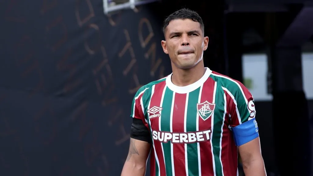 Thiago Silva, capitão do Fluminense. (Photo by Megan Briggs/Getty Images)
