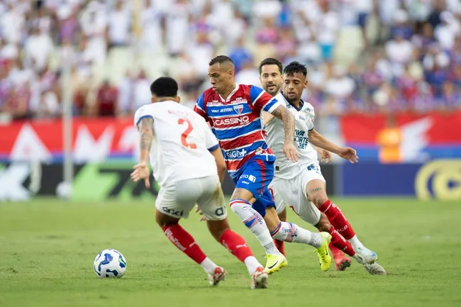 Fortaleza x Bahia pelo Brasileiro Série A 2025. Foto: Baggio Rodrigues/AGIF