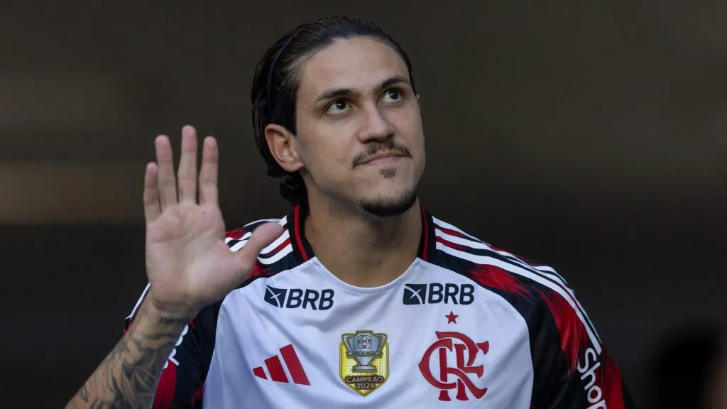 Pedro, atacante do Flamengo. Foto: Liamara Polli/AGIF