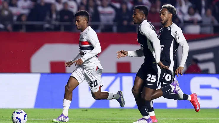 São Paulo x Corinthians pelo Brasileirão 2025. Ricardo Moreira/Getty Images)
