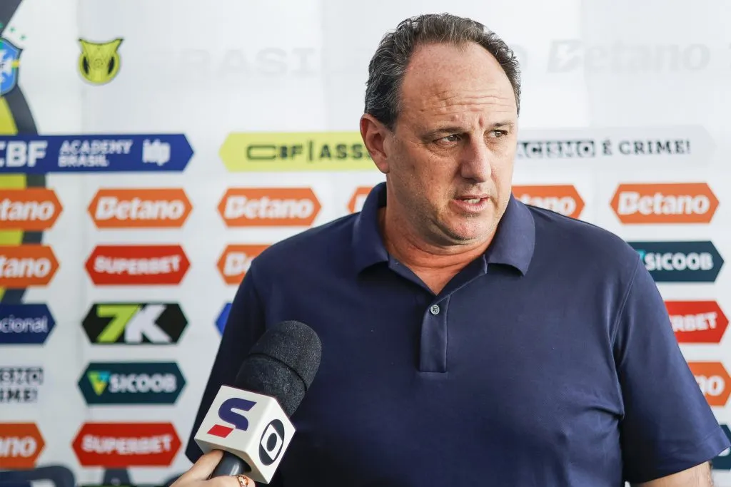 Rogério Ceni, técnico do Bahia, em entrevista antes do jogo contra o Fortaleza (Imagem: Rafael Rodrigues/ECBahia)