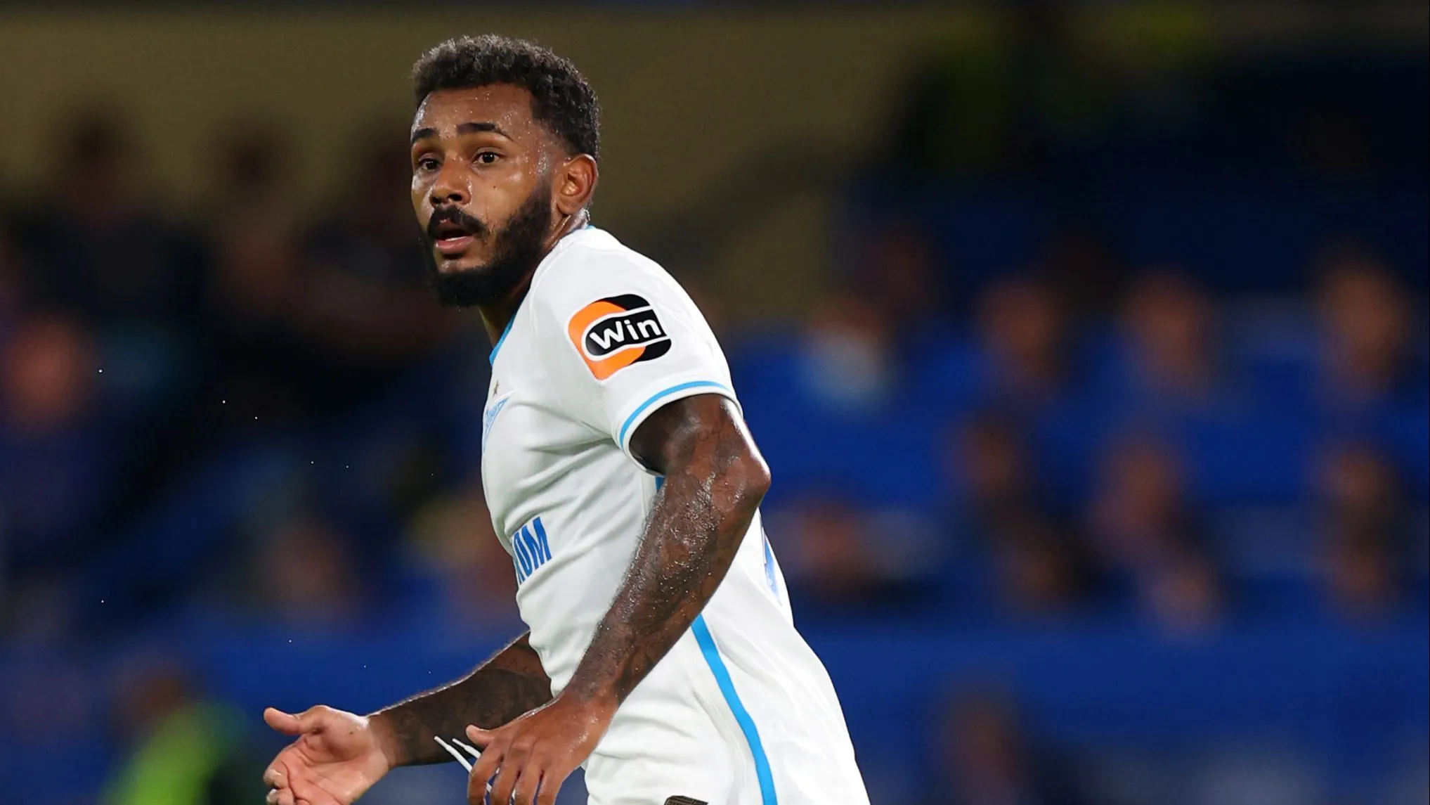 LONDON, ENGLAND – SEPTEMBER 14: Wendel of Zenit Saint Petersburg during the UEFA Champions League group H match between Chelsea FC and Zenit St. Petersburg at Stamford Bridge on September 14, 2021 in London, England. (Photo by Catherine Ivill/Getty Images)