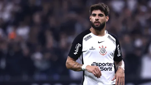 SP – SAO PAULO – 03/05/2025 – BRASILEIRO A 2025, CORINTHIANS X INTERNACIONAL – Yuri Alberto jogador do Corinthians durante partida contra o Internacional no estadio Arena Corinthians pelo campeonato Brasileiro A 2025. Foto: Marcello Zambrana/AGIF